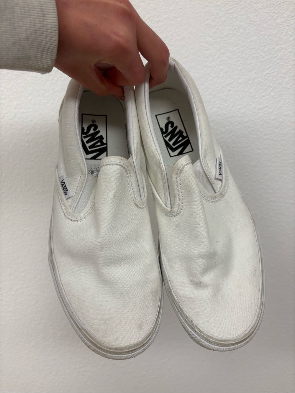 white Vans slip-on - Picture 2 of 3